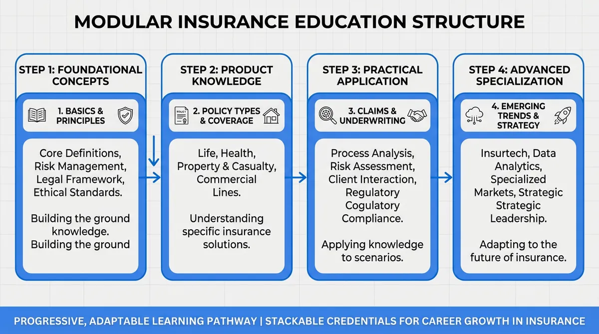 Формат обучения — модульная структура и подача информации